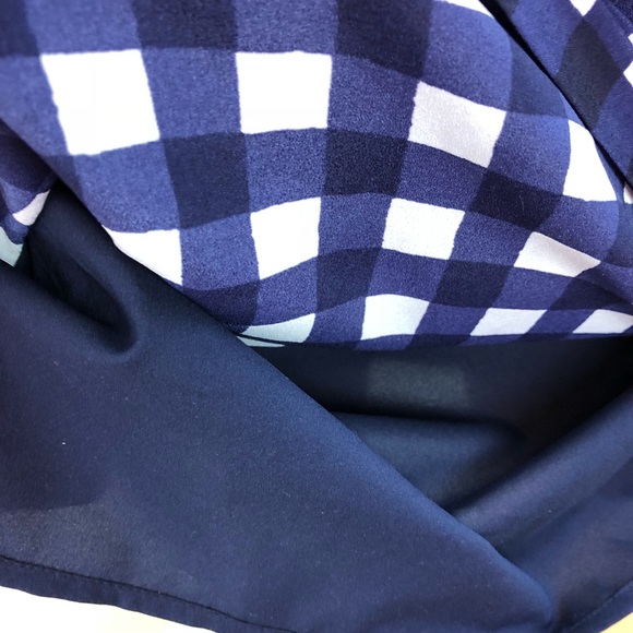 Banana Republic New XS Navy blue white dress  #3 - Picture 6 of 8